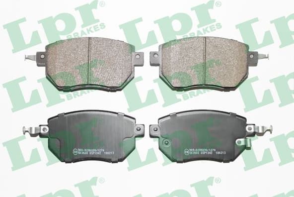 Brake Pad Set, disc brake 05P1342