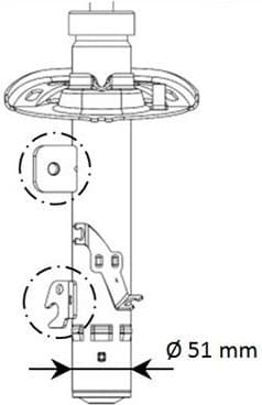 Shock Absorber Excel-G 339707 - image 2