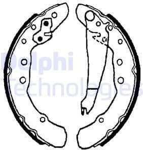 Brake Shoe Set LS1655