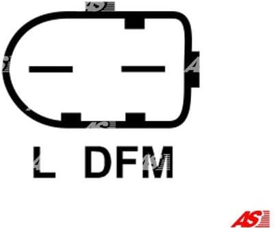 Alternator AS A0076 - image 3