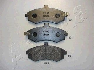 Brake Pad Set, disc brake 50-H0-013