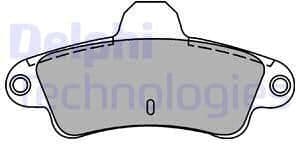 Brake Pad Set, disc brake LP1242