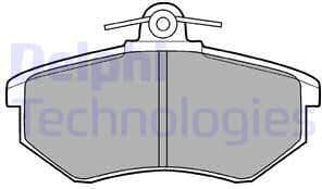 Brake Pad Set, disc brake LP424