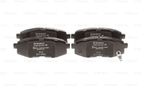 Brake Pad Set, disc brake 0986494876