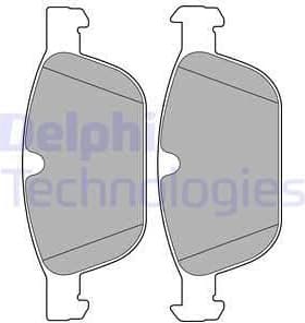 Brake Pad Set, disc brake LP2140