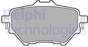 Brake Pad Set, disc brake LP2505