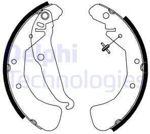 Brake Shoe Set LS1829