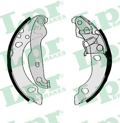 Brake Shoe Set 08190