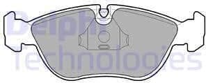 Brake Pad Set, disc brake LP839