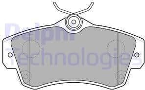 Brake Pad Set, disc brake LP1522