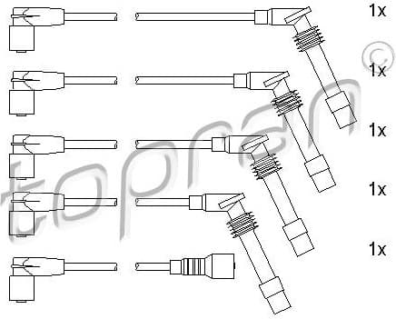 Ignition Cable Kit 205 105