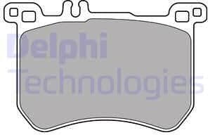 Brake Pad Set, disc brake LP2507