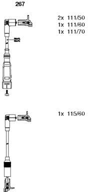 Ignition Cable Kit 267