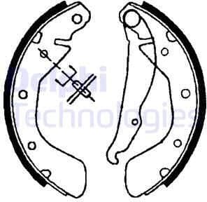 Brake Shoe Set LS1621