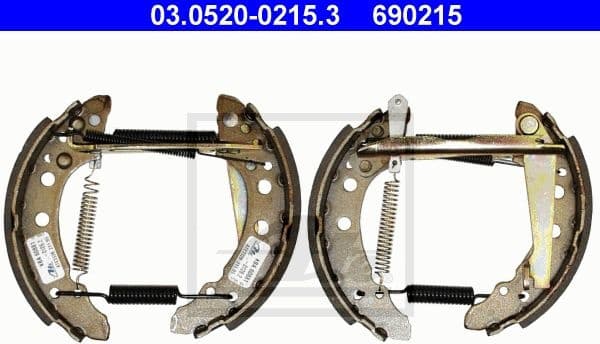 Brake Shoe Set Original ATE TopKit 03.0520-0215.3