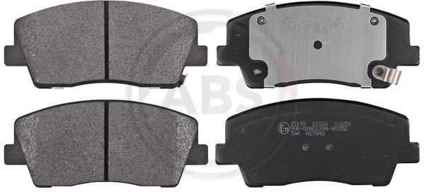 Brake Pad Set, disc brake 35199