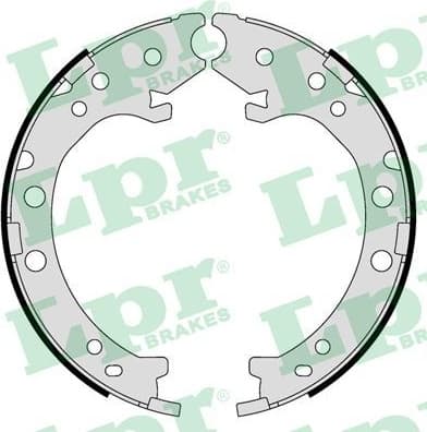 Brake Shoe Set, parking brake 09420