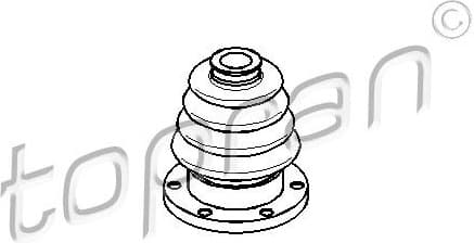 Bellow, drive shaft 102 590