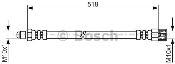 Brake Hose 1 987 481 007