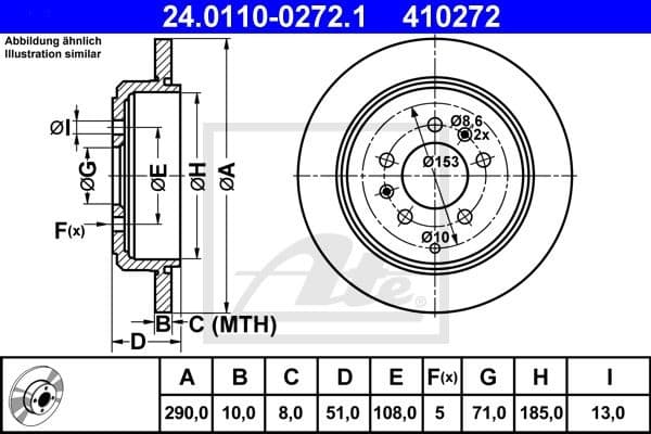 Brake Disc 24.0110-0272.1