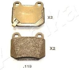 Brake Pad Set, disc brake 51-01-119