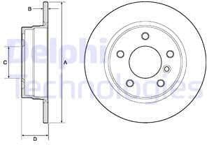 Brake Disc BG2624