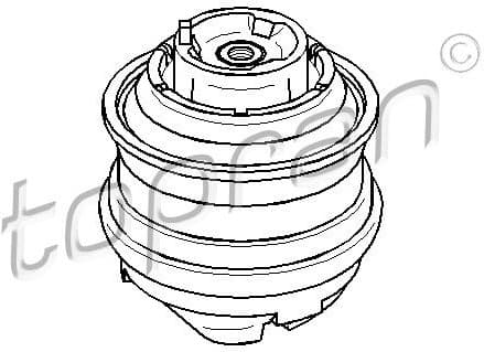 Mounting, engine 407 840