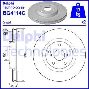 Brake Disc BG4114C