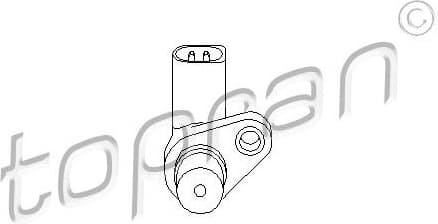 Sensor, crankshaft pulse 111 382