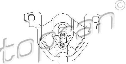 Mounting, engine 201 380