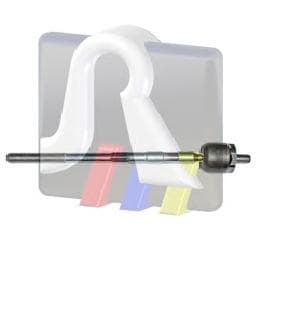 Tie rod inner (rack end) 9290443