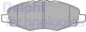 Brake Pad Set, disc brake LP2059