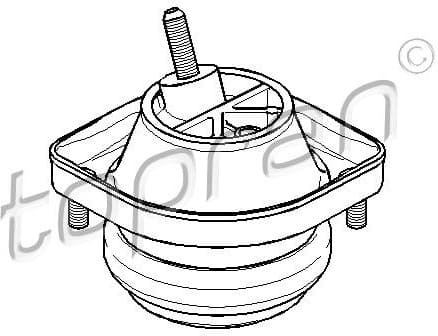 Mounting, engine 500 749