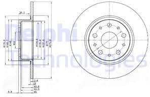 Brake Disc BG3076