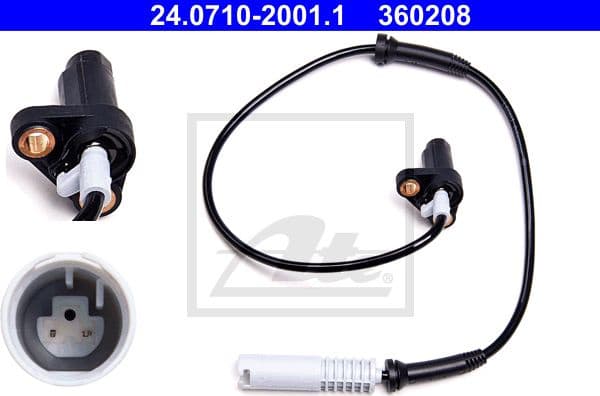 Sensor, wheel speed 24.0710-2001.1