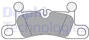 Brake Pad Set, disc brake LP3298