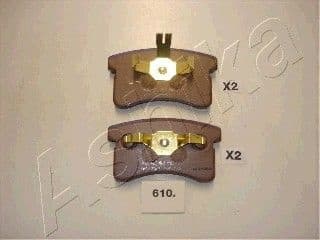 Brake Pad Set, disc brake 50-06-610