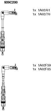 Ignition Cable Kit 939C200