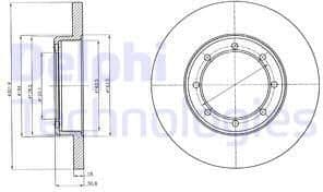 Brake Disc BG4344