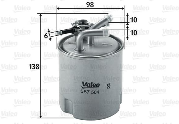 Fuel Filter 587564