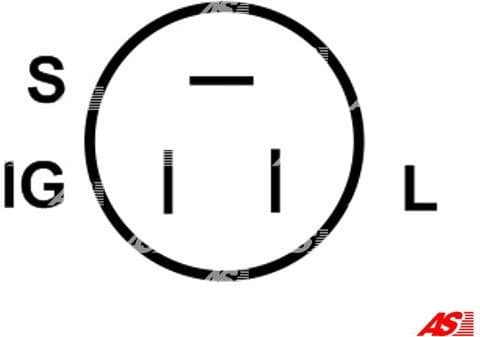 Alternator Regulator AS ARE6001 - image 2