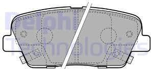 Brake Pad Set, disc brake LP2202