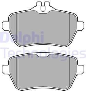 Brake Pad Set, disc brake LP2659