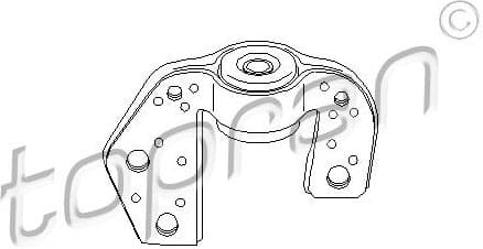 Holder, control arm mounting 207 009