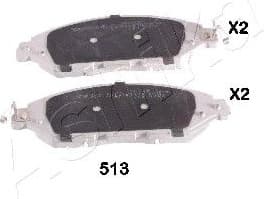 Brake Pad Set, disc brake 50-05-513