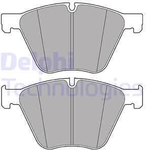 Brake Pad Set, disc brake LP2707
