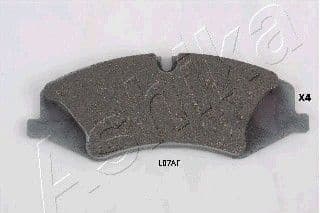 Brake Pad Set, disc brake 50-0L-L07