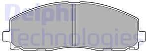 Brake Pad Set, disc brake LP2694
