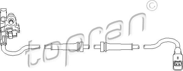 Sensor, wheel speed 721 610