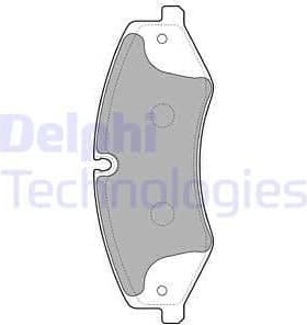 Brake Pad Set, disc brake LP2176